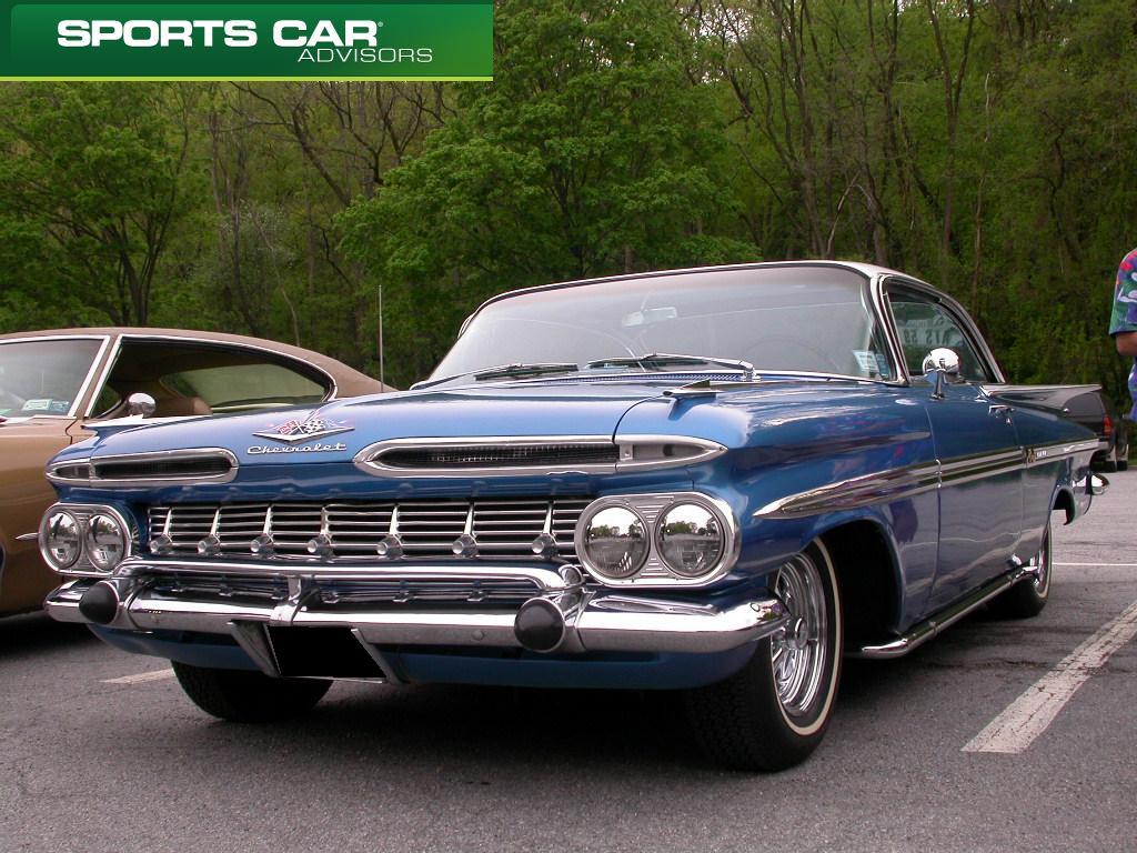CHEVY IMPALA CONVERTIBLE CUSTOM STREET CAR SOLD (1959) ON CAR AND
